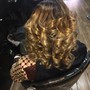 Semi Permanent Color, touch up relax cut and style