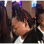 Knotless MED Goddess Braids