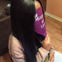 HALF UP/ HALF DOWN SEW-IN