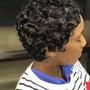 Full Relaxer on natural hair