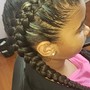 6 Feed-in braids