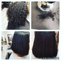 Shampoo Blow dry silk press