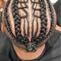 Feed in braids