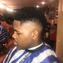 Kids haircut with a taper