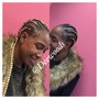 Fulani Braids Large Mid-Back