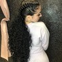 Curls at the bottom