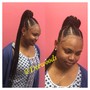 Fulani Braids Large Mid-Back