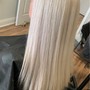 On Scalp Bleach and Tone With Cut