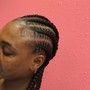 Men Half Head Two Strand Twist