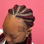 Fulani Braids Medium Mid-Back