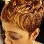 Partial Relaxer, Cut, Semi Permanent color