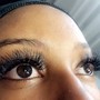 The Half Set No Lashes, Lashes Look