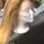 Clip in hair extensions