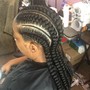 TAKEDOWN: Feed-In Braids