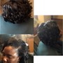 Twisted or Updo Loc styles