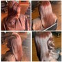 Root Touch Up and Silk Press