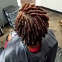 Natural 2 strand twist/Comb Coils