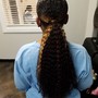 Feed in braids