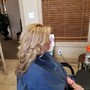 Perm- medium to long hair