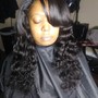 Full head sewn in weave