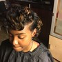 Relaxer re-touch