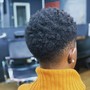 Women natural hair cuts