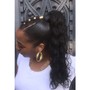 Flat Iron (Mid Back to Waist Length)