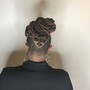 Ponytail with weave