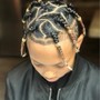 Boy men bun Kid's Style