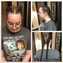 Ponytail Cornrows