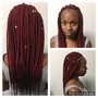 Crochet box braids