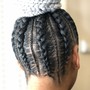 1 Layer Cornrows