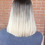 Women's Haircut and Style- Med