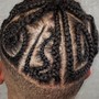 Mens braids, Men's Cut