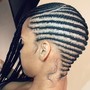 2 FEED IN BRAIDS