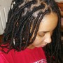 Kid's 2 Strand twist with hair added large