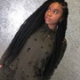 Knotless box braids (small)