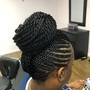 kinky twist shoulder length