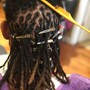 Sister Locs retwist Maintenance only (not with tool)