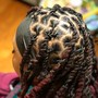 Kids knotless braids