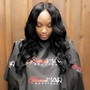 Add on cut line up or extra hair, trim or extra service on a service