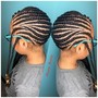 Kids lemonade braids medium  (11-13 years old)