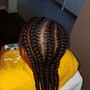 Adults cornrow  (natura hair)