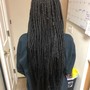 Box Braids Removal