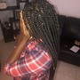 Cornrows to Bun (Med/Large)