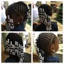 Kid's 2 Strand Twist (1/2 Head)