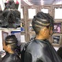 Kid's Retwist with 2-Strand Twists