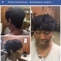 Pixie Cut Sew In (short do)