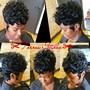 Full Short Sew In with cut an curl