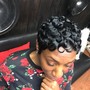 Relaxer Touch Up; HAIR STYLE